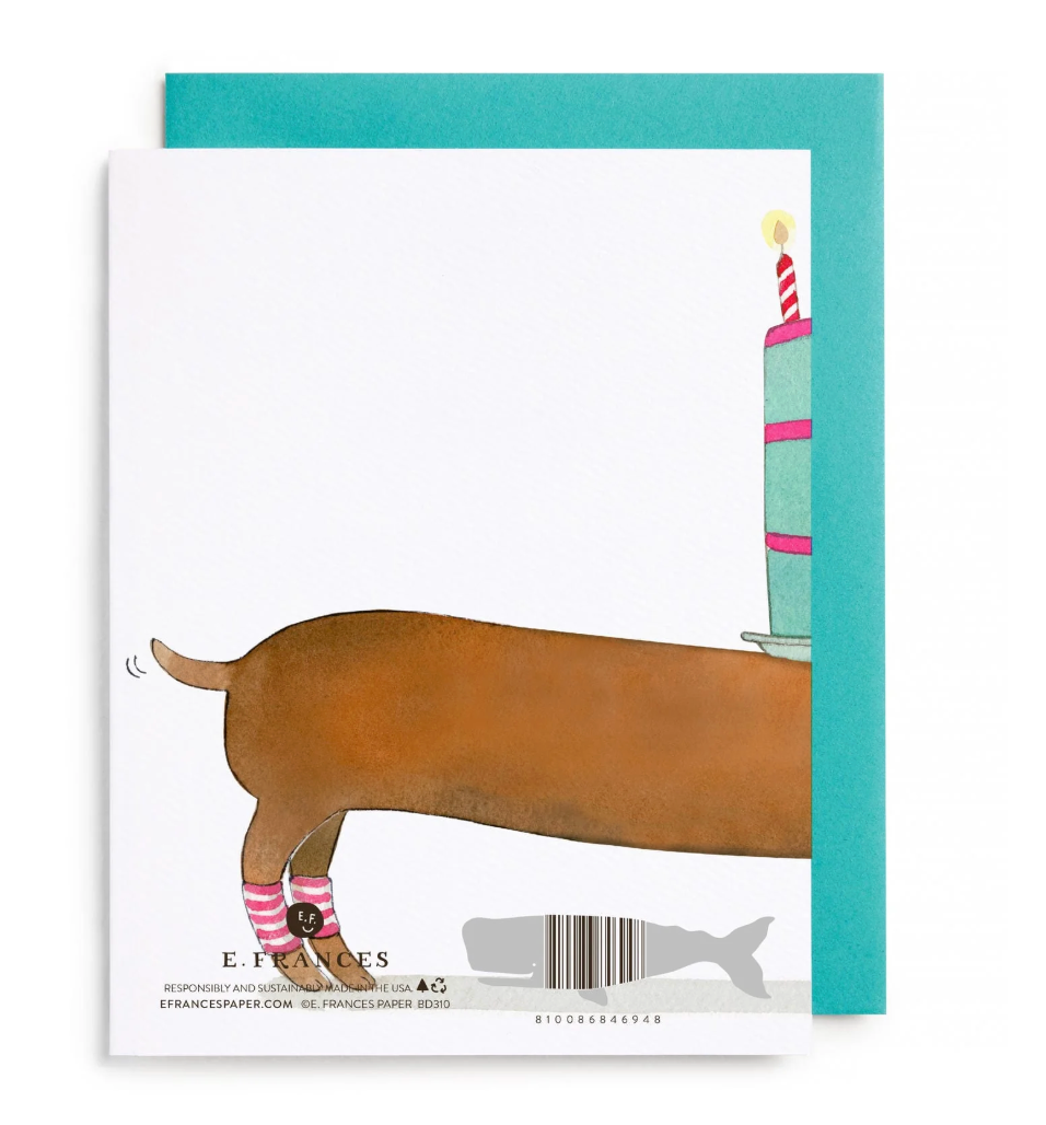 Slinky Dog Birthday Greeting Card