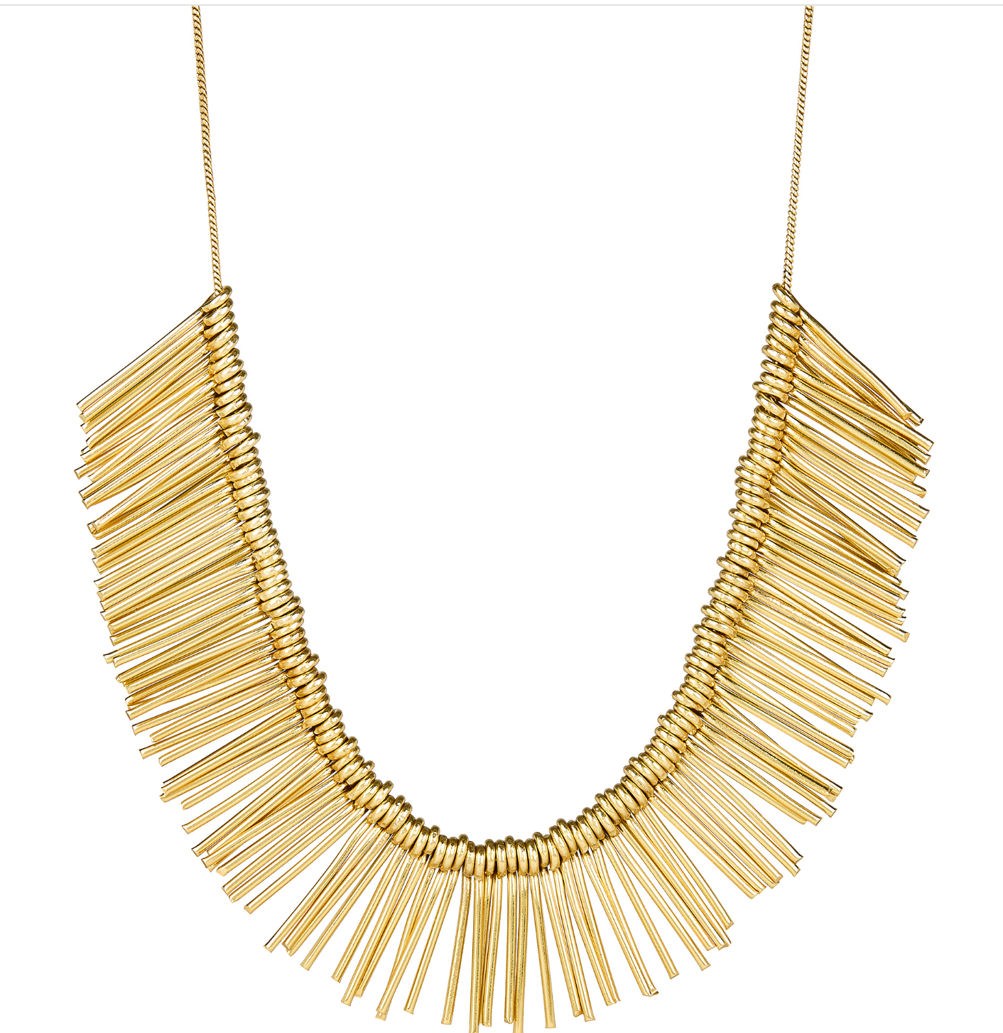 Gold Spike Necklace