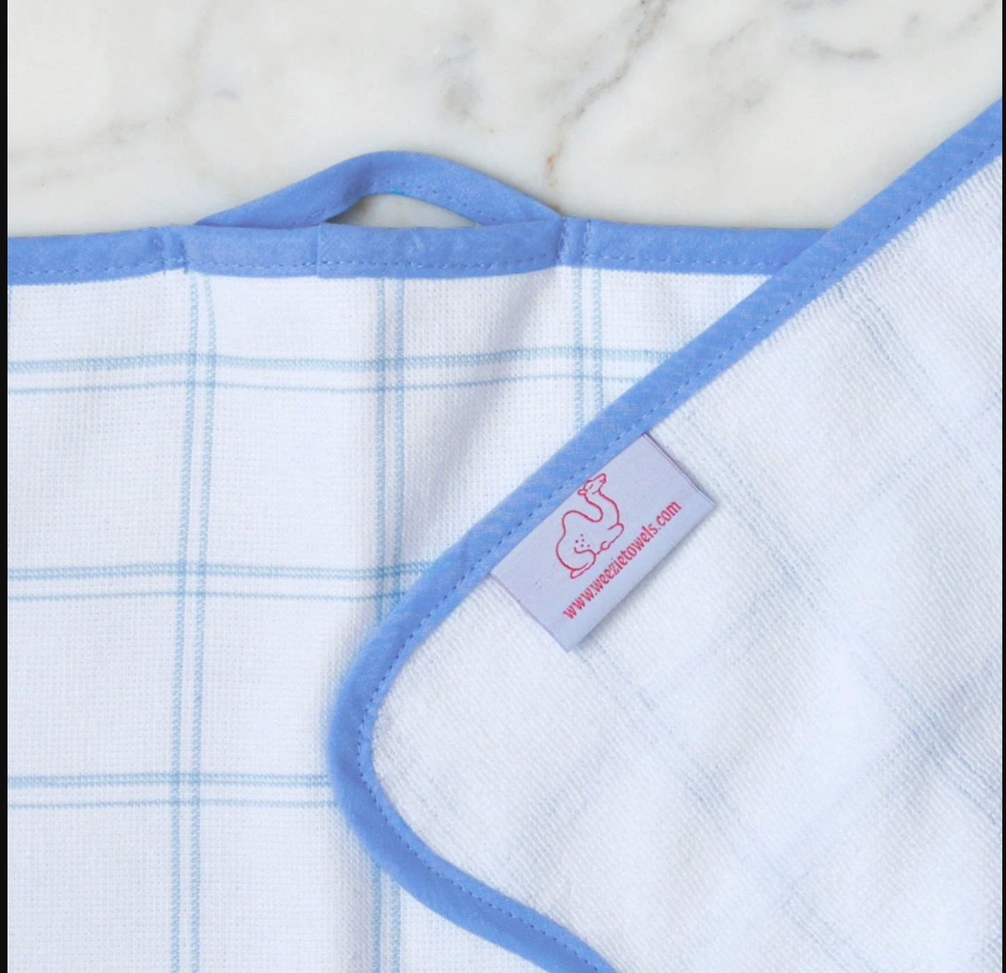 Kitchen Towels-French Blue Windowpane