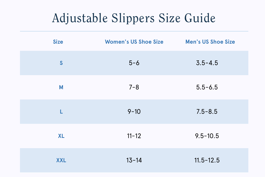 Adjustable Slippers- White
