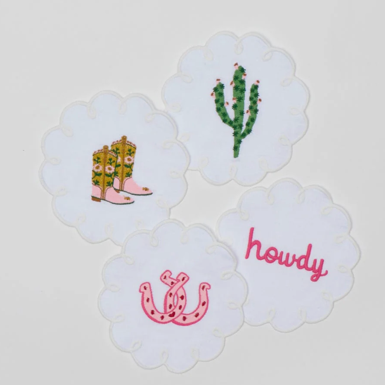 Cocktail Napkins (Set of 4)- Cowgirl