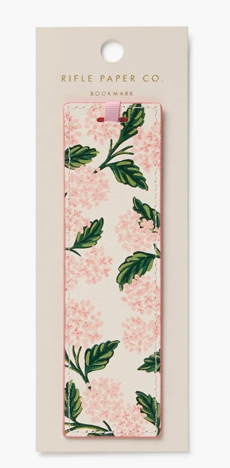 Pink Hydrangea Bookmark