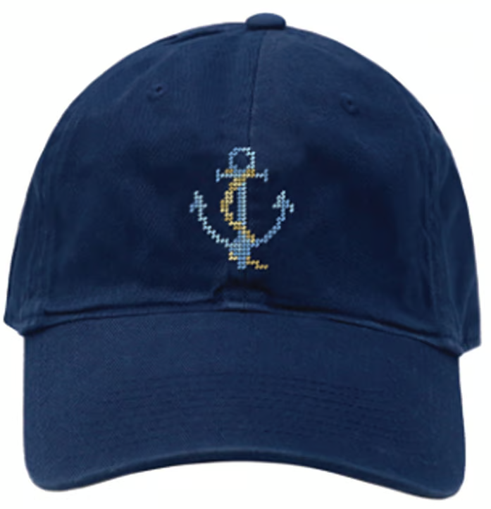 Anchored Needlepoint Hat