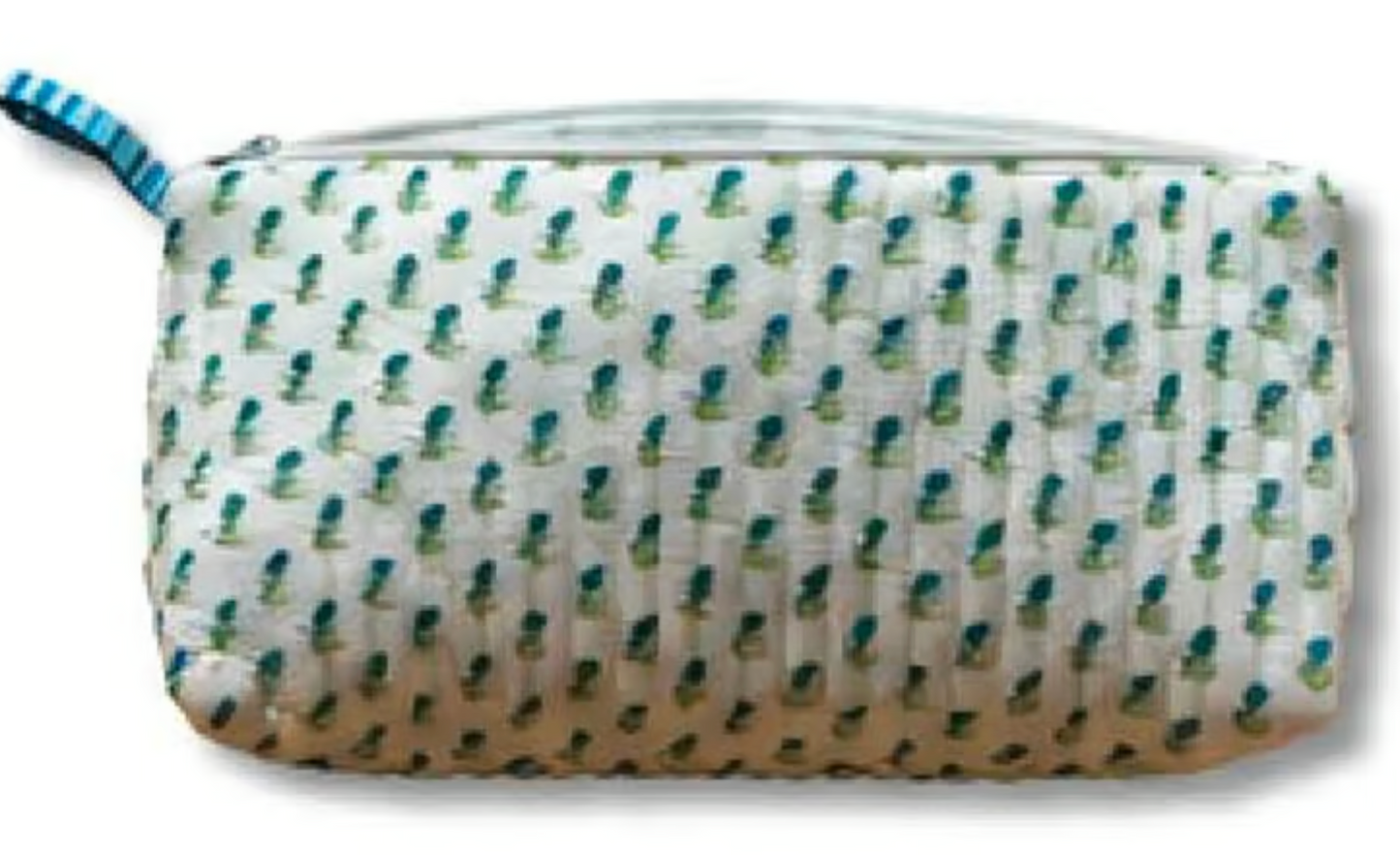 Small Abide Floral Cosmetic Bag