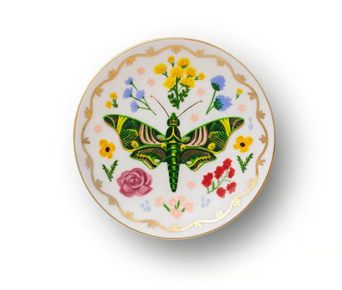 Curio Porcelain Ring Dish