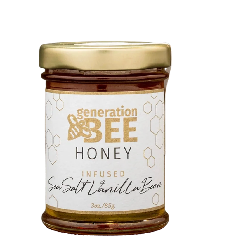 Sea Salt Vanilla Bean Honey 3 oz