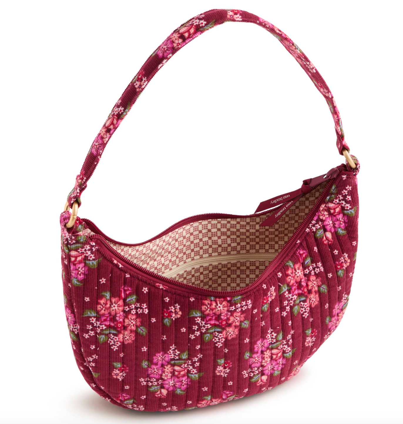 Clara Convertible Shoulder Bag- Petal Pouf in Corduroy