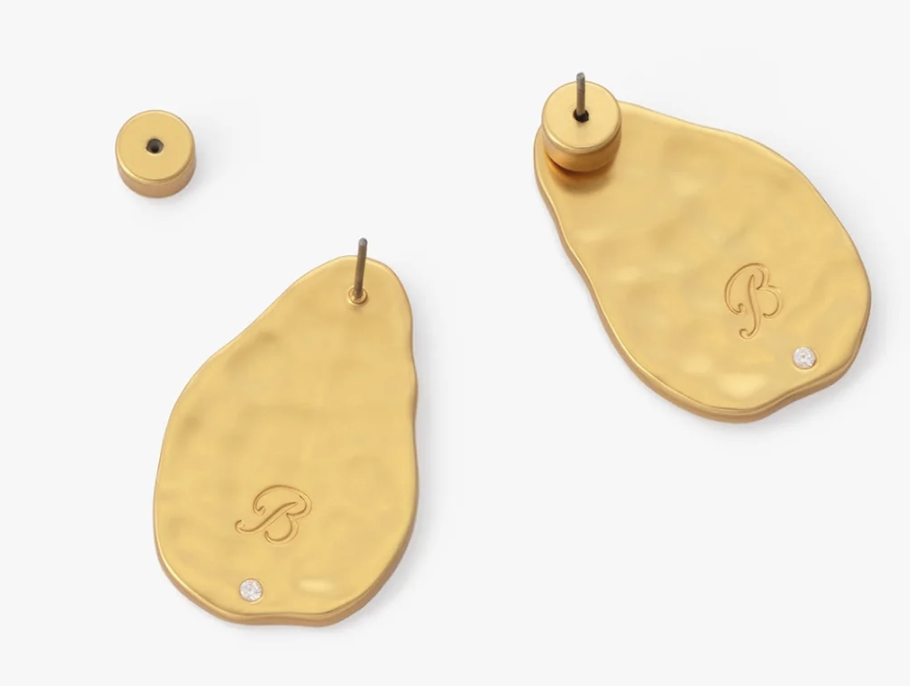 Amanda Large Organic Stud Earring