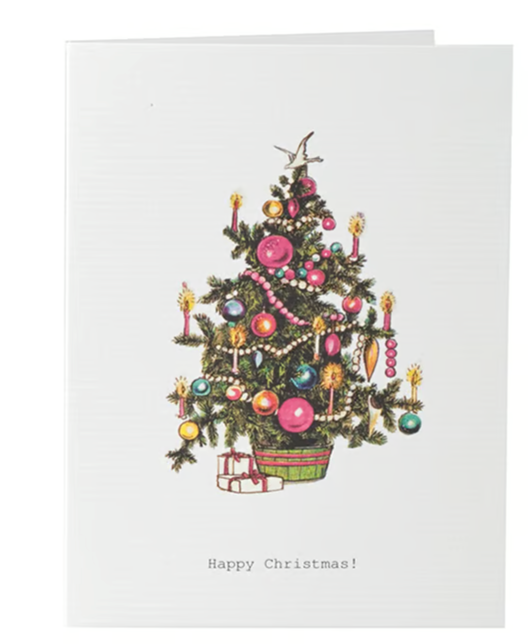 HAPPY CHRISTMAS (TREE) GREETING CARD