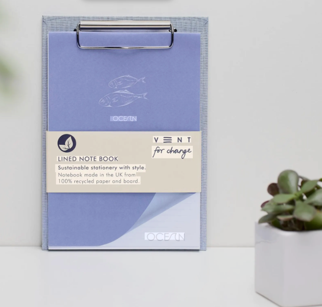 OCEAN Sea Blue Clipboard w/Shopping Pad