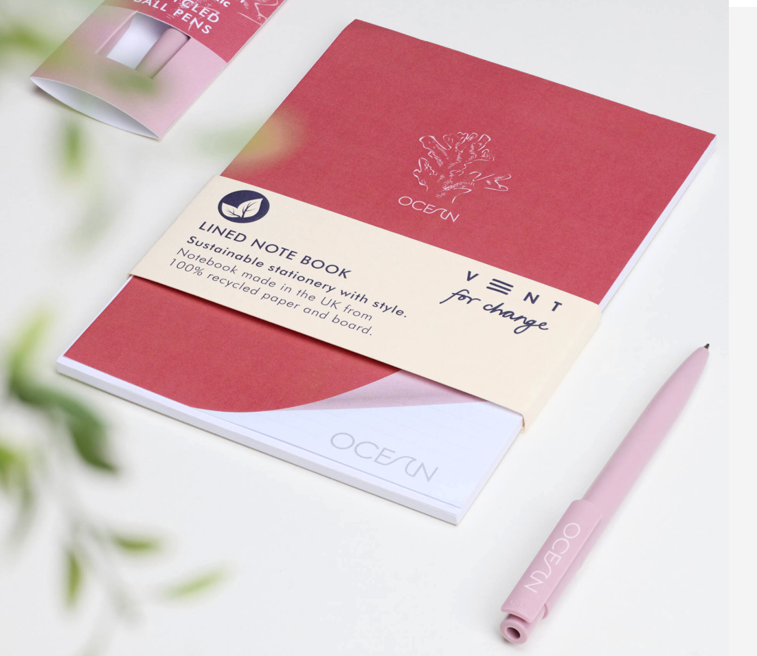 A5 Shopping Pad / Refill – Coral Pink
