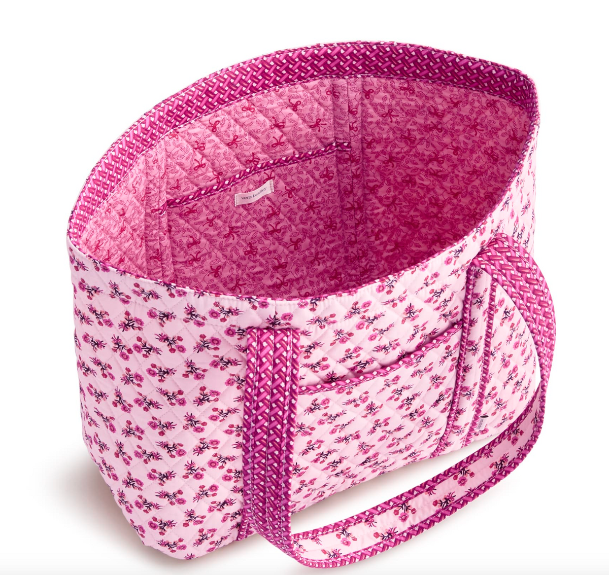 Hathaway Tote- Melissa Ditsy Pink