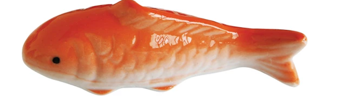 Stoneware Floating Fish