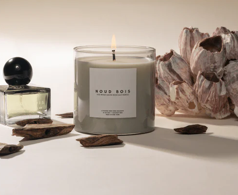 Noud Bois | Poured New York- 10 OZ Soy Coconut Wax Candle