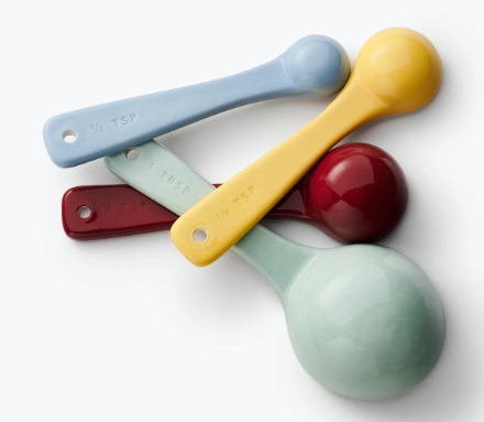 Home Sweet Home Porcelain Measuring Spoons