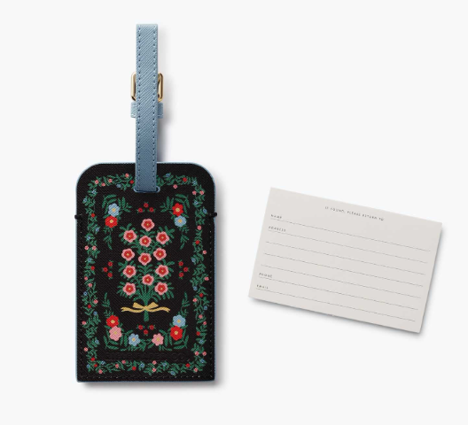 Rosette Luggage Tag