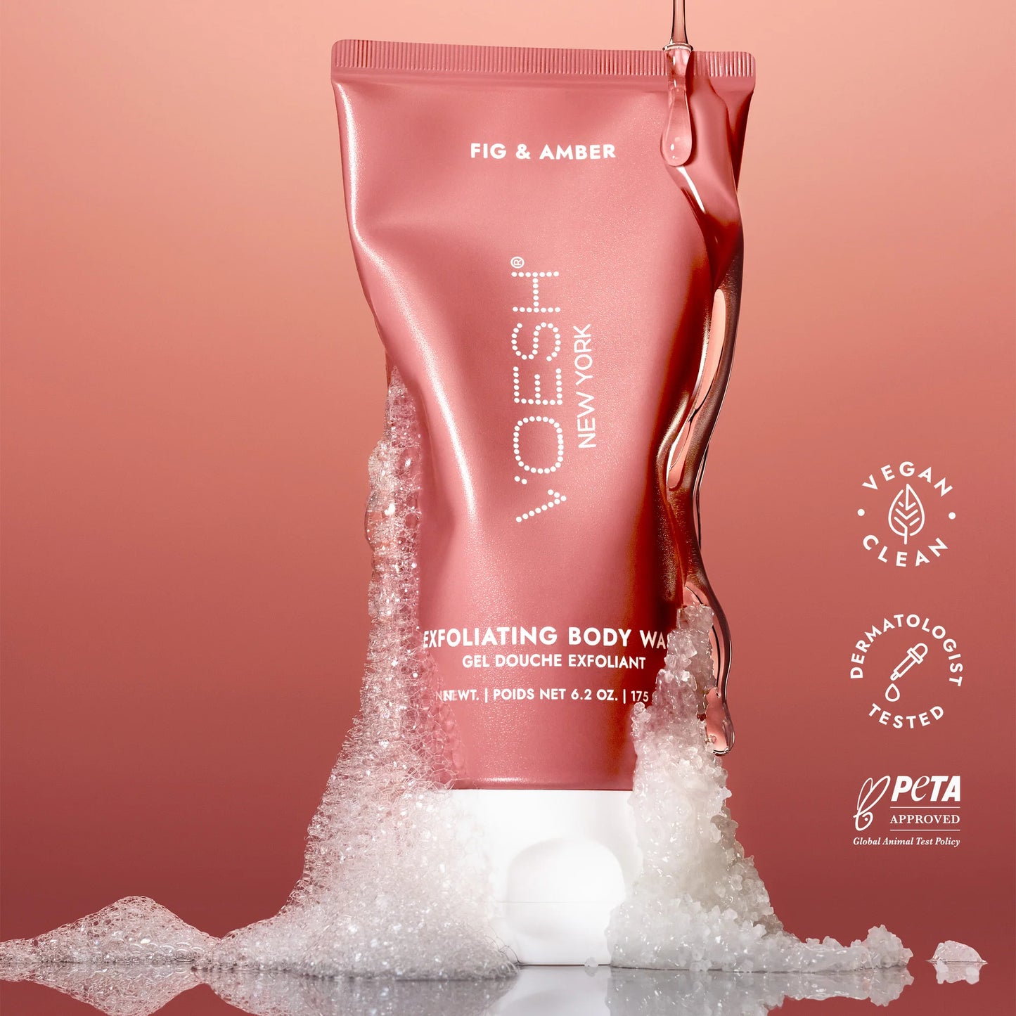 Exfoliating Body Wash - Fig & Amber