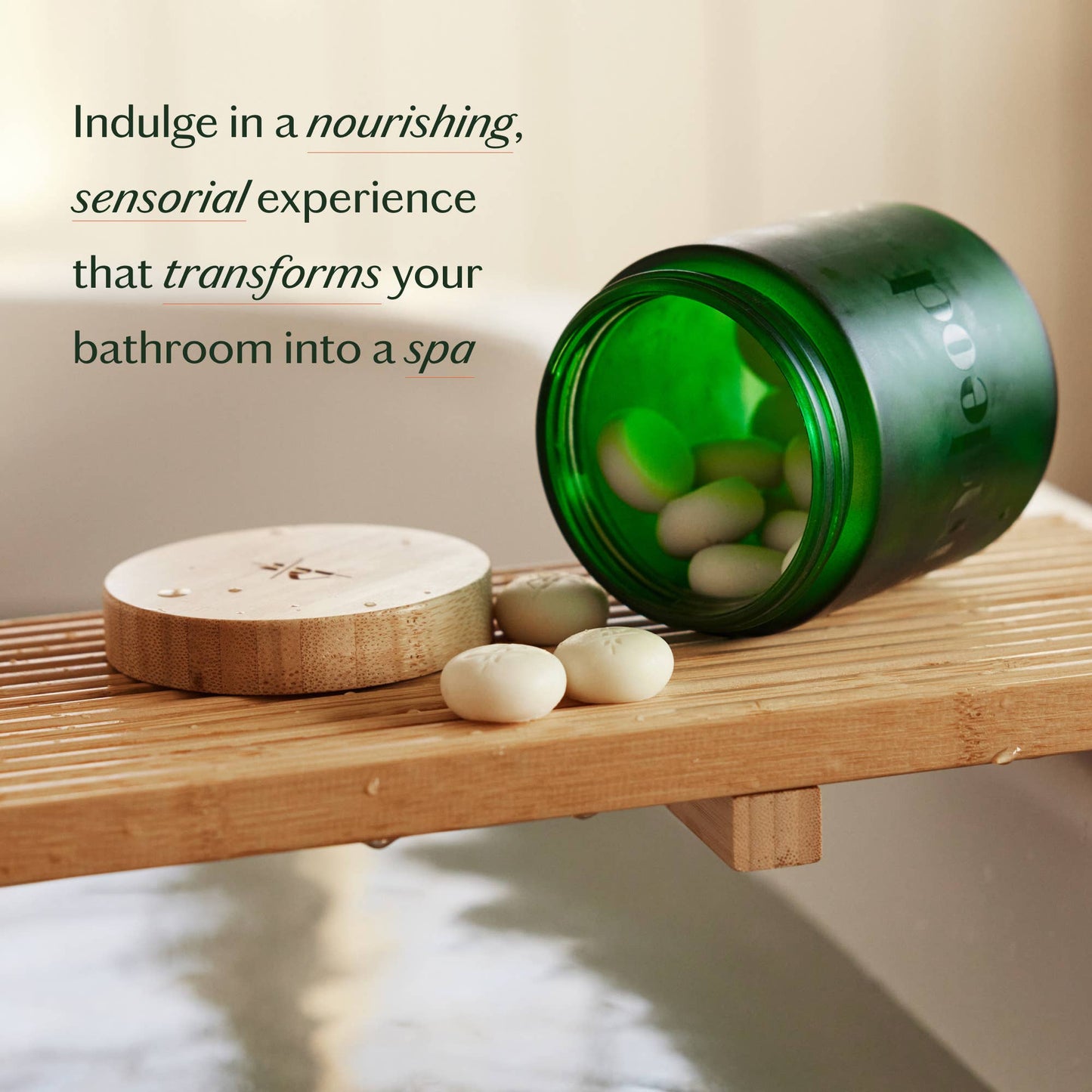 Sleep Pebble | Deep Moisturizing Solid Bath & Shower Oil: Tray of 20