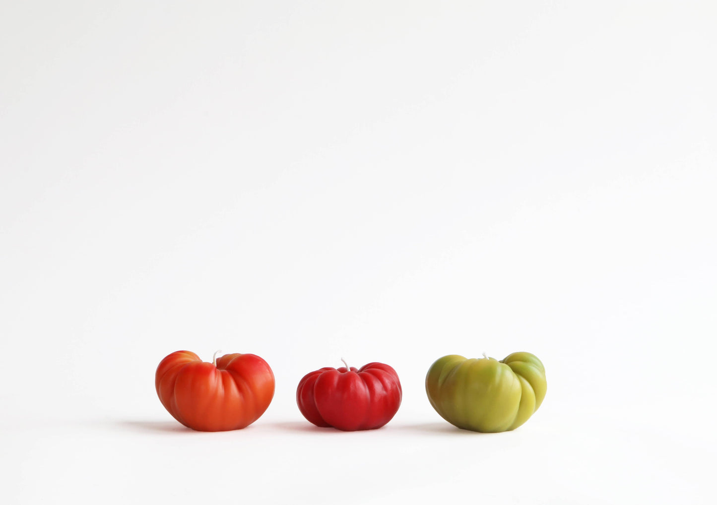 Heirloom Tomato Beeswax Candle: Yellow / Small