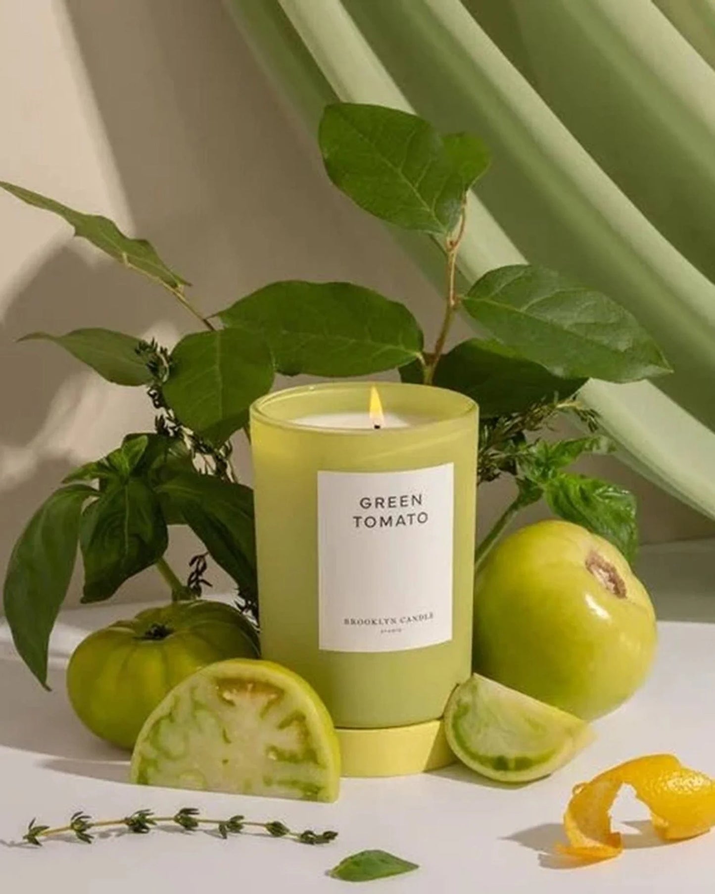 Herbarium Collection Green Tomato Candle