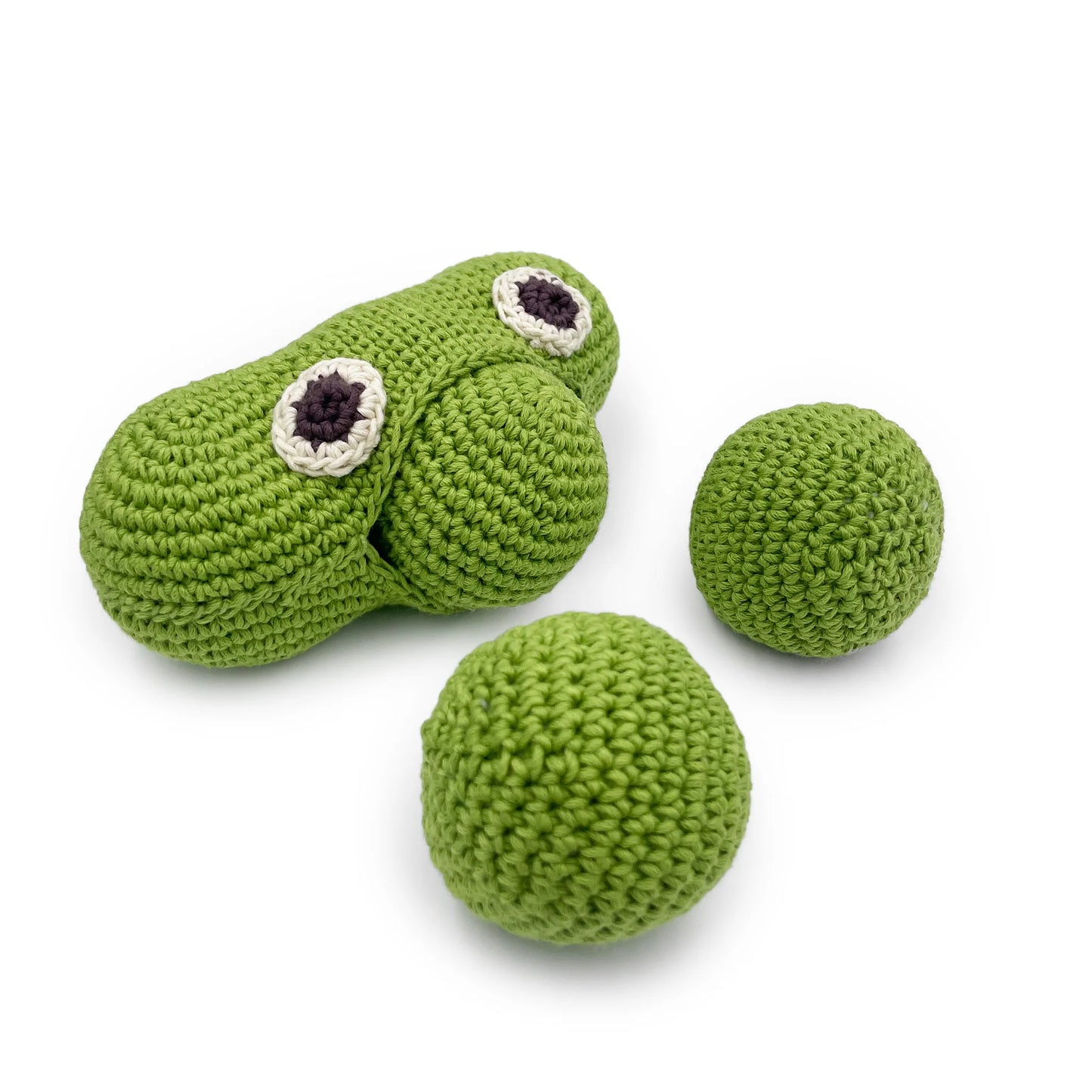 Green Peas Rattle
