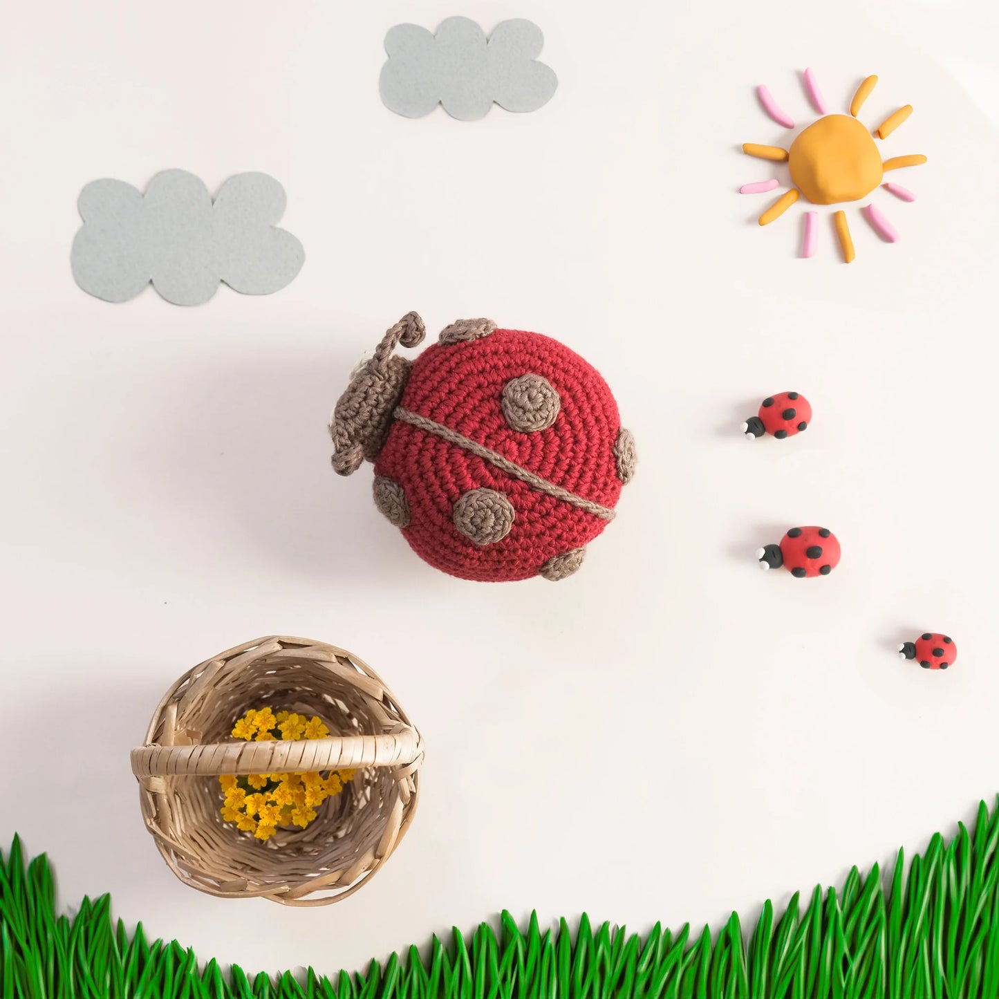 Red Ladybug Soothing Toy