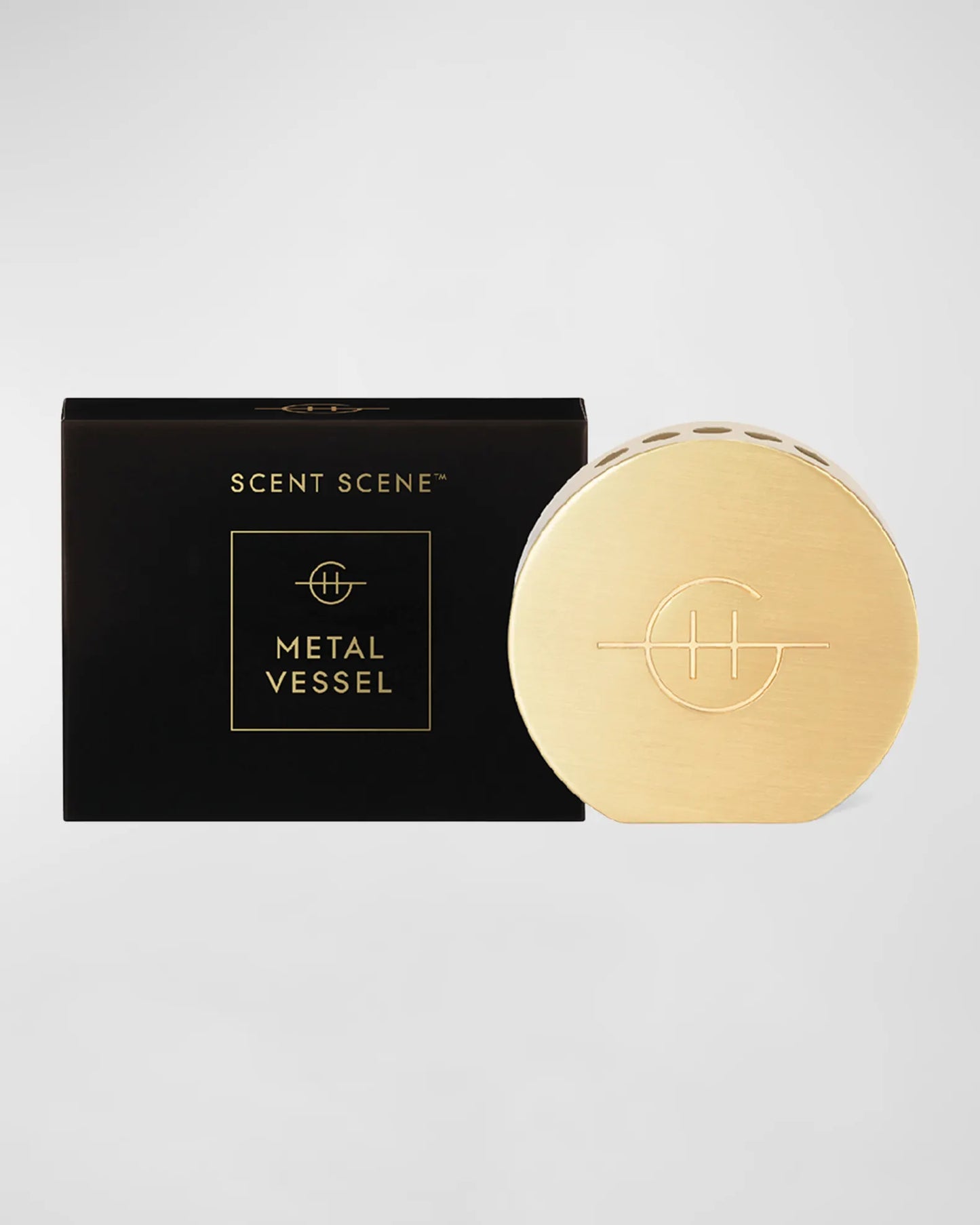 Scent Scene Gold Metal Vessel