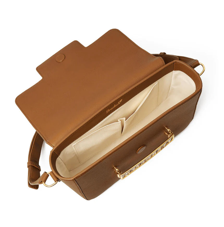 Oxford Crossbody Bag Tan - Quail