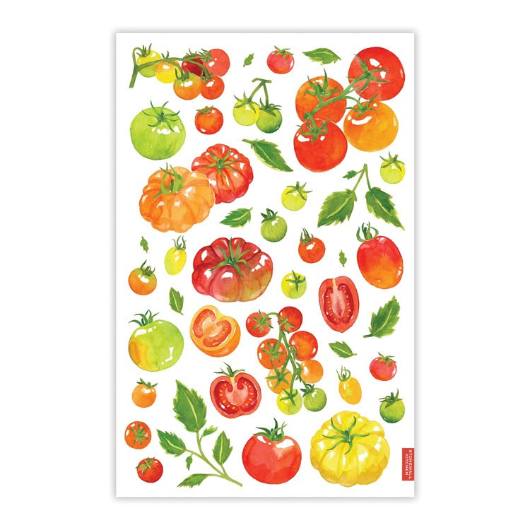 Tea Towel Garden Tomato
