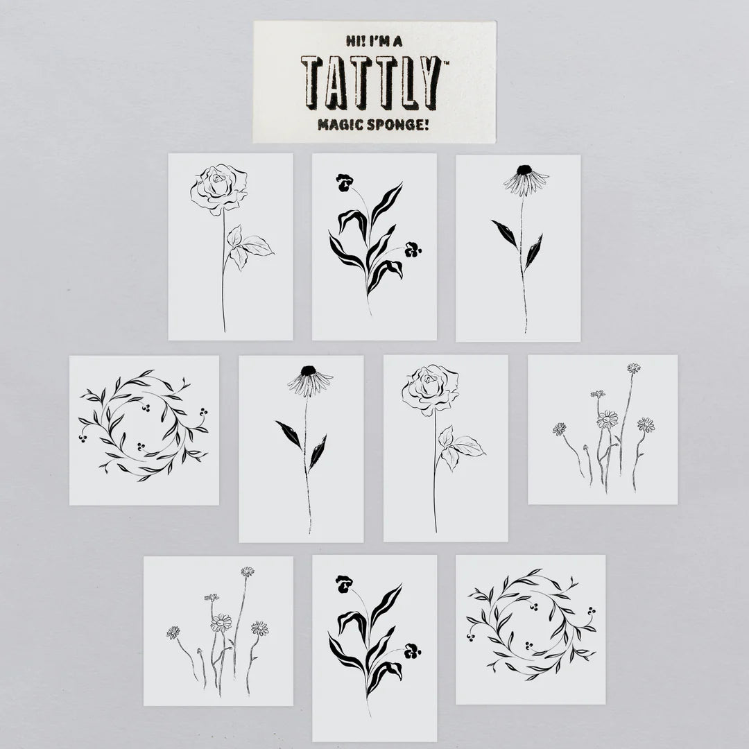 Tiny Flower Fest Tattoo Tin