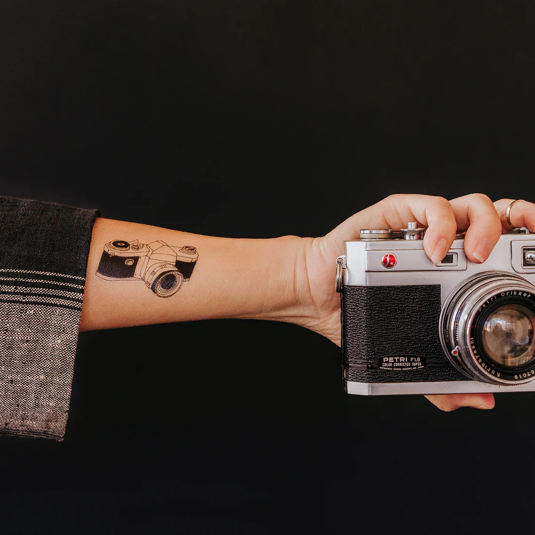 Classic Camera Tattoo