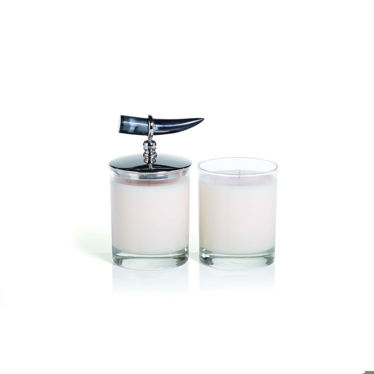 Cote d Ivoire Scented Candle with Horn Lid - Tonka