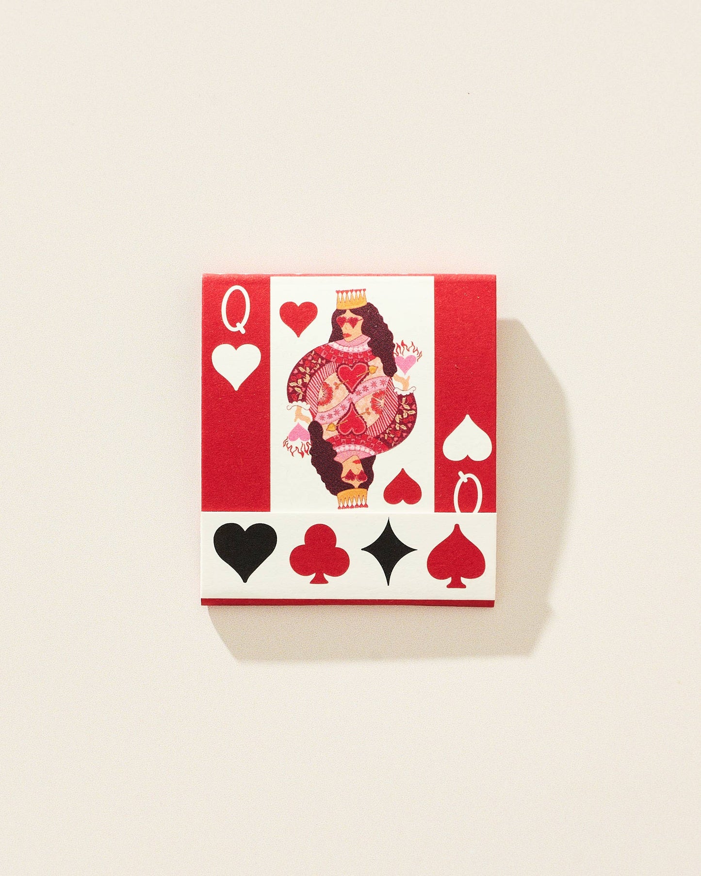 Queen of the Castle Printed Stem Matchbook