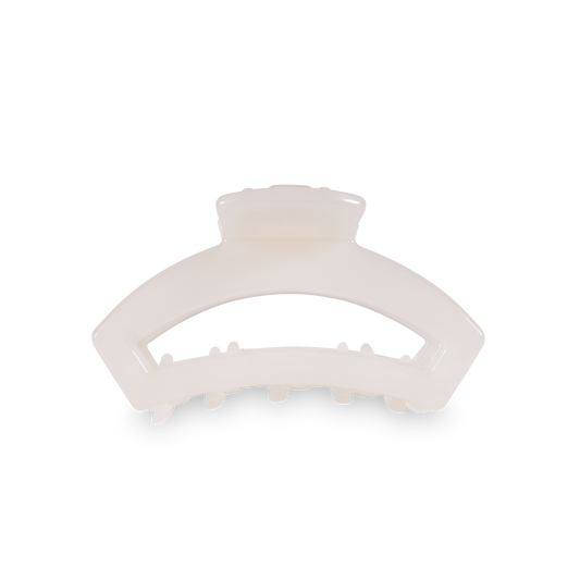 Open Hair Clip | Tiny | Coconut White