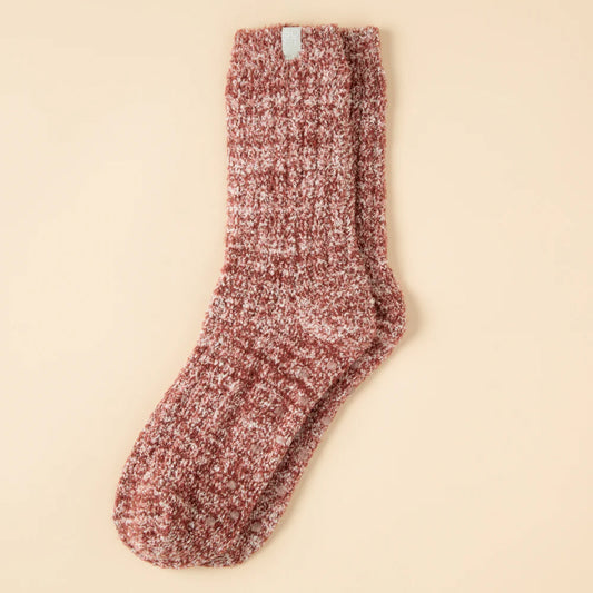 Marshmallow Crew Socks