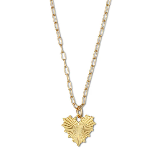 Baby Heart of Gold Necklace- 18"