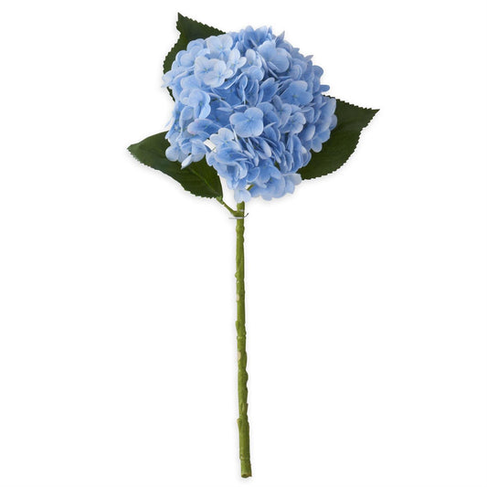20 Inch Blue Real Touch Hydrangea Stem