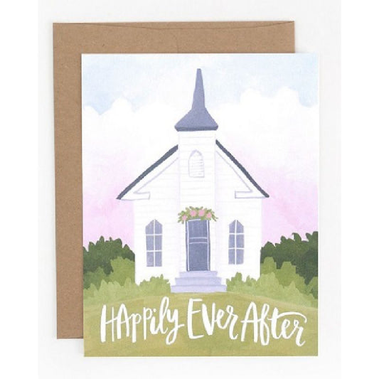 Wedding Chapel Greeting Card