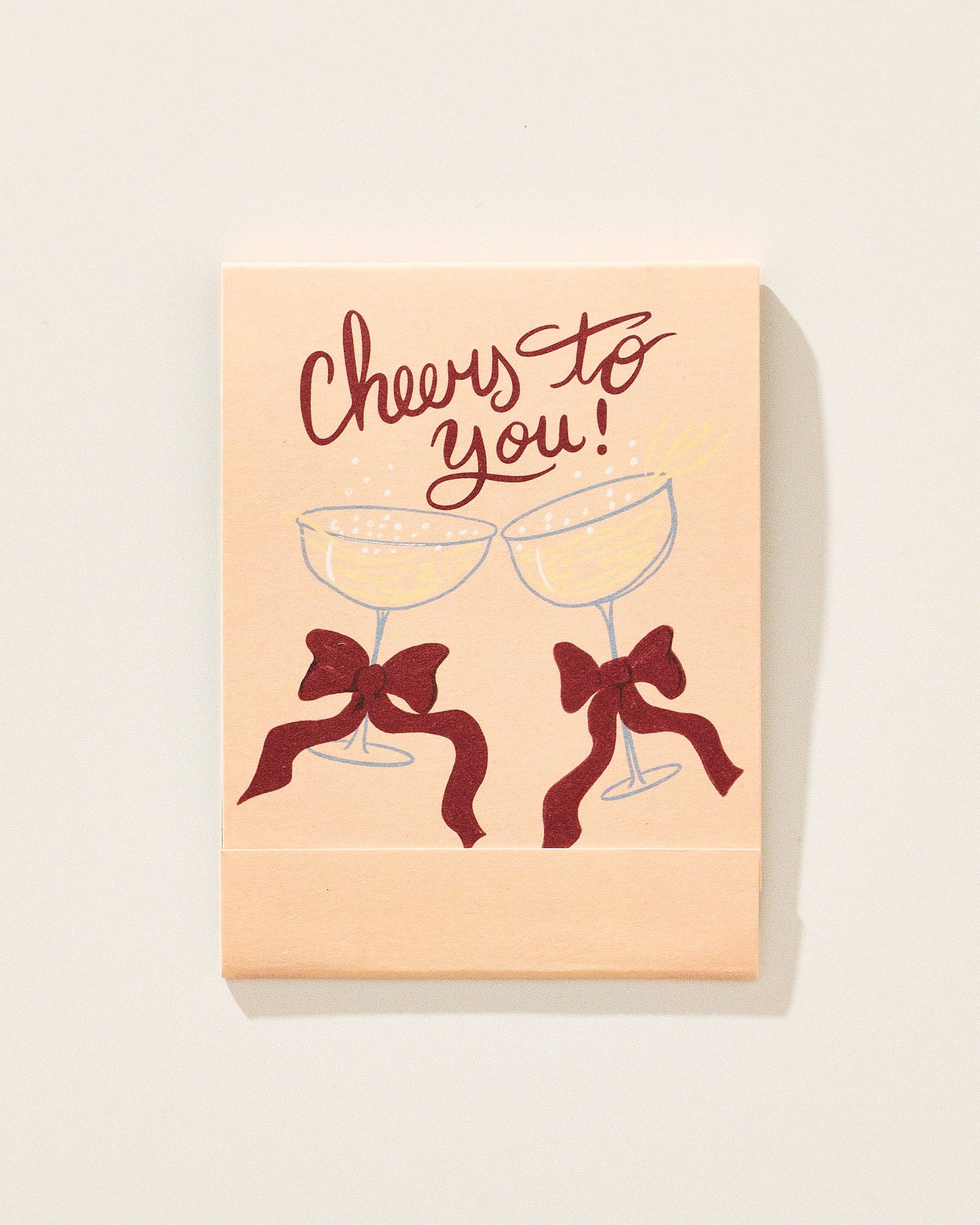 Cheers To You Card Matchbook
