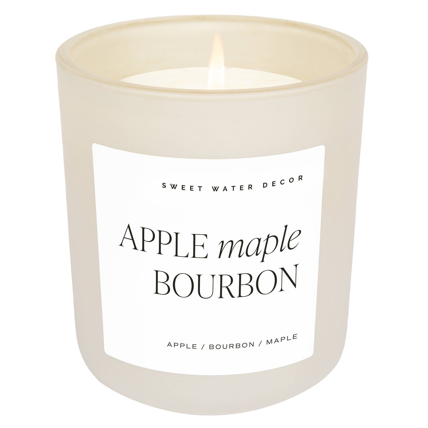 Apple Maple Bourbon 15 oz Soy Candle