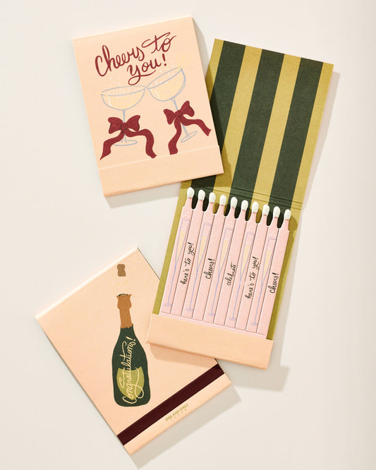 Cheers To You Card Matchbook