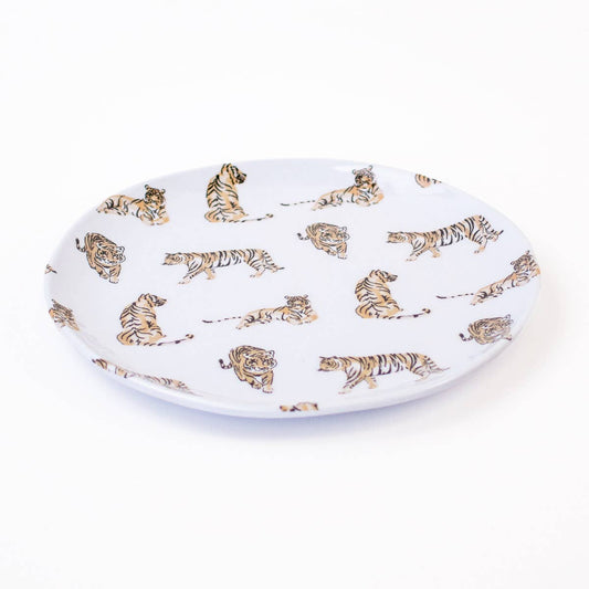 Tiger Love Melamine Plate