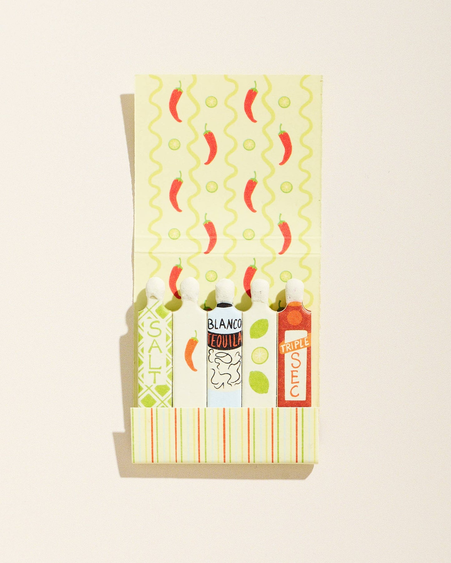 Margarita Printed 10 Stem Matchbook