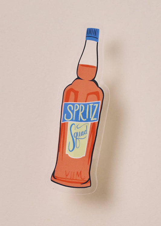 Spritz Squad Cocktail Transparent Sticker