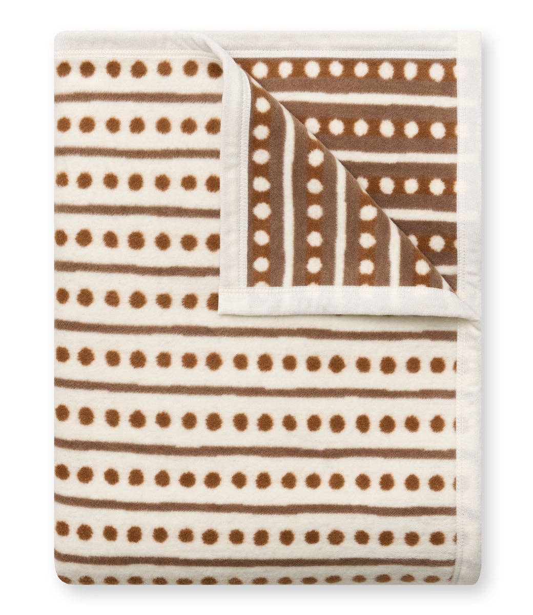 Beach Pebble Teak Blanket: Original