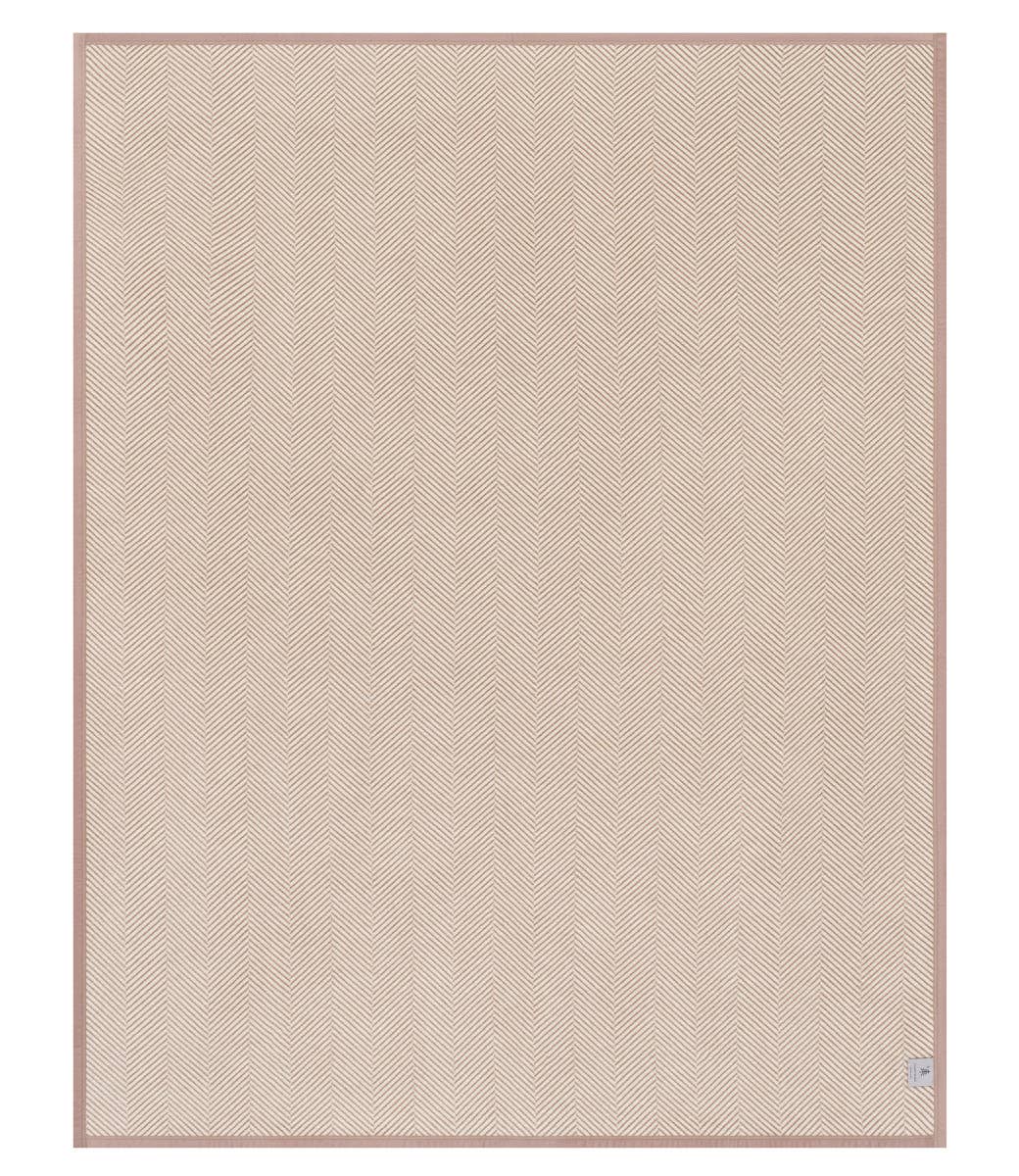 Harborview Herringbone Sepia Blanket: Original