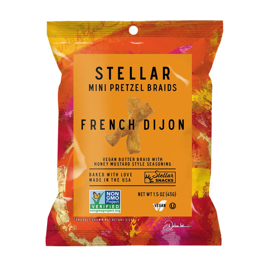 Stellar Pretzel Braids - French Dijon - 1.5oz