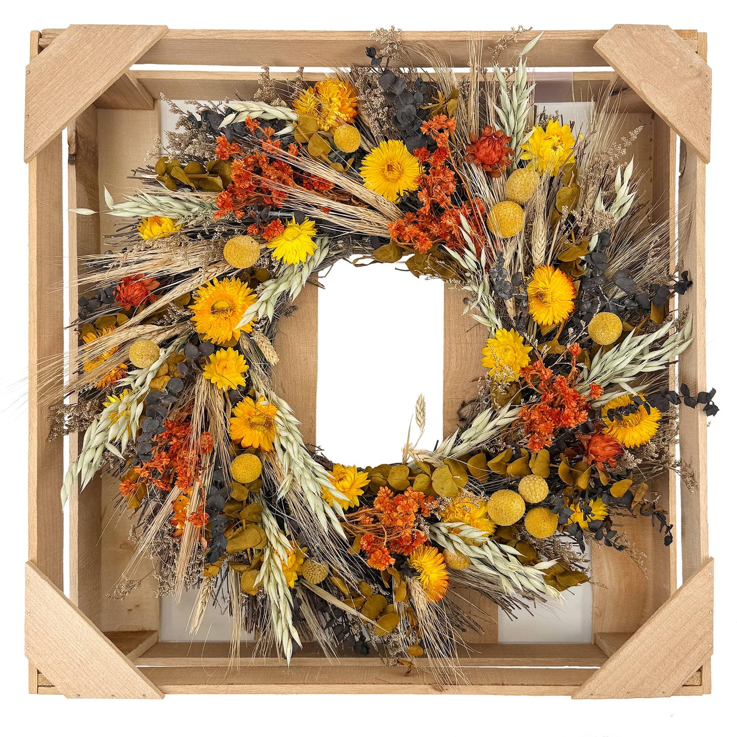 Santa Barbara Harvest Wreath