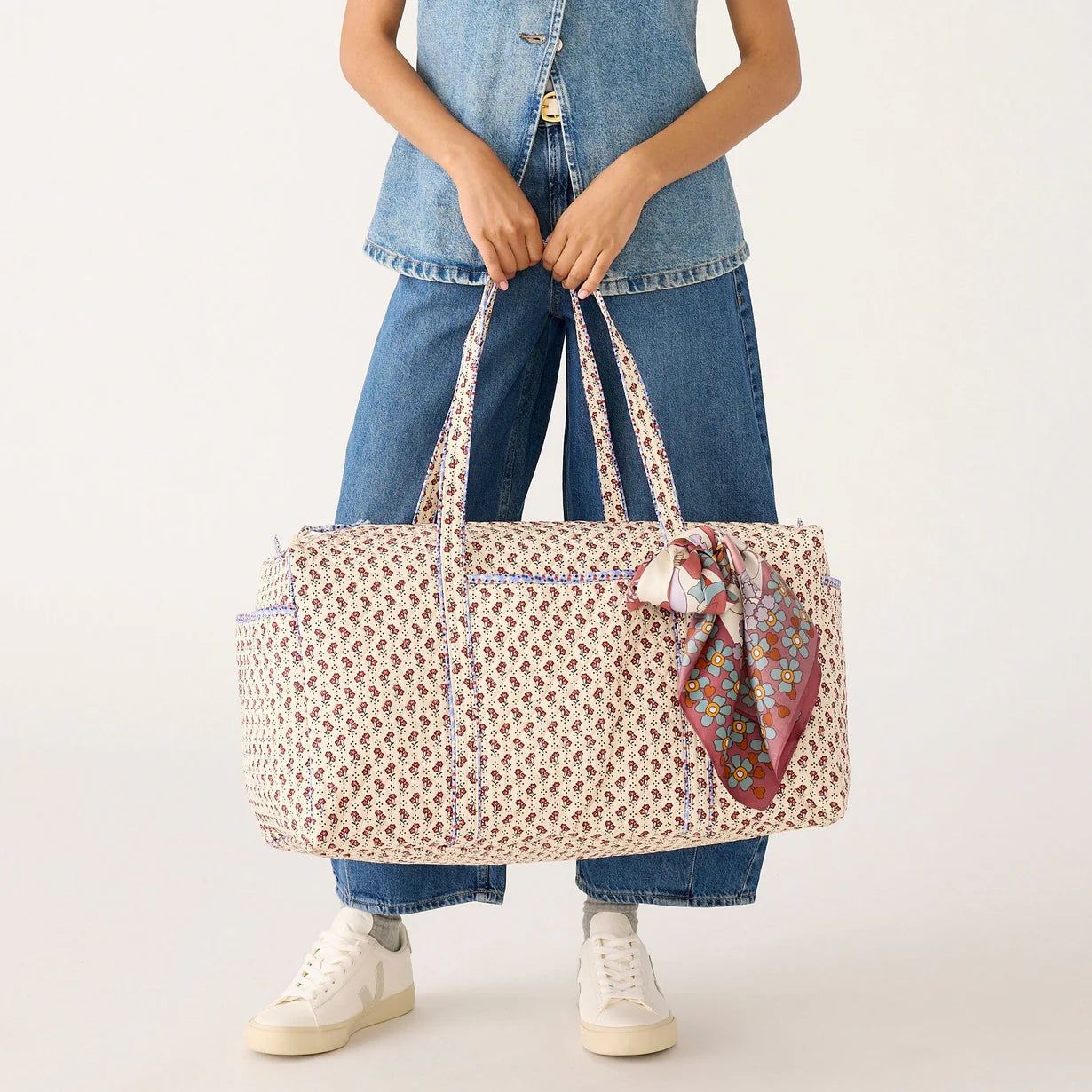Large Original Duffel Bag-Rachel Ditsy