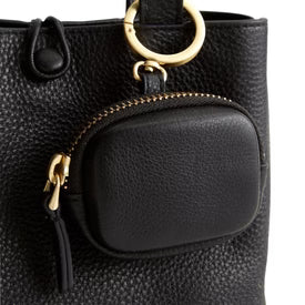 Zip Earbud Bag Charm : Moonless Night